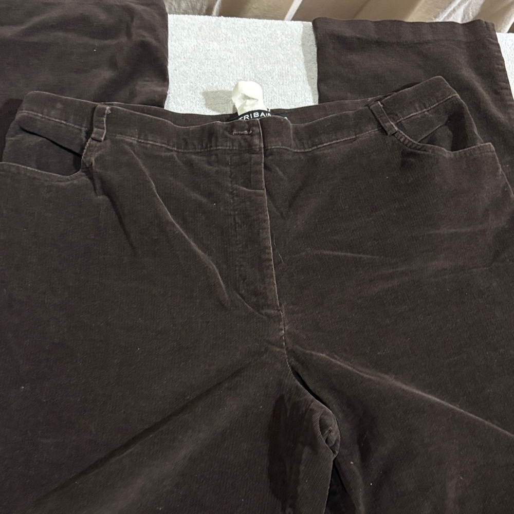Tribal Woman’s Dark Brown Corduroy Pants